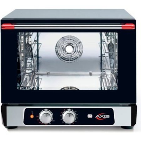 MVP GROUP Axis Convection Oven, 23-3/4"W x 26-13/16"D x 21-1/8"H, 208-240V, 12.27A, 2.4 CuFt Cap, Humidity Ctrl AX-514RH